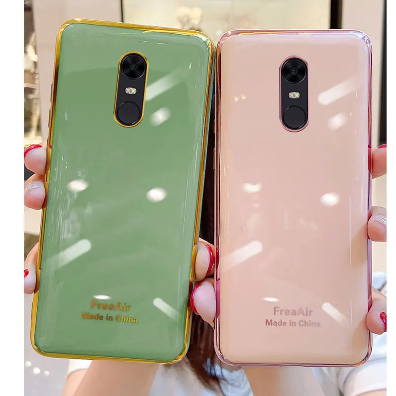 Luxury Silicone Case For Xiaomi Redmi 5 Plus phone Case For Redmi 5 plus Cover Shockproof Stand Ring Holder Case Redmi5 plus