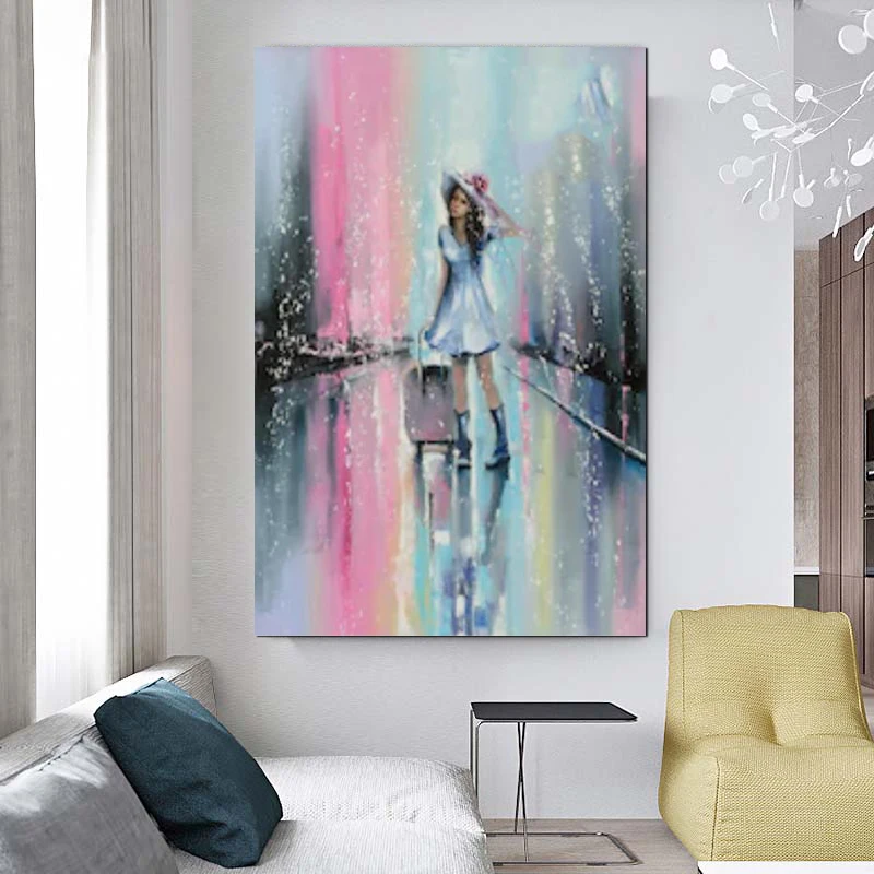 RELIABLI абстрактные картины для путешествий холст живопись дома настенные плакаты