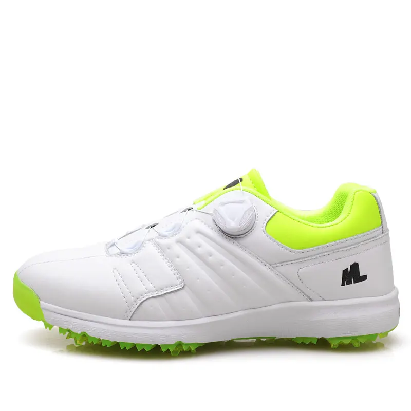Harga Baru Profesional Golf Sepatu Pria Sneakers Tahan Air Luar Ruangan Sejuk Pelatih Pergelangan Kaki Anti Selip Sepatu Olahraga Golf