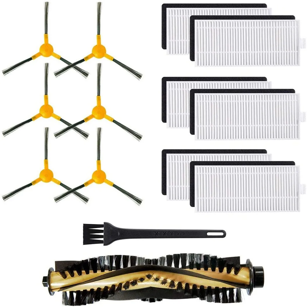 

Filters Side Brush Replacement Parts For Tesvor V300 Robot Vacuum Cleaner Suitable For Tesvor X500/X500 Pro/M1 Sweeper Kit Comb