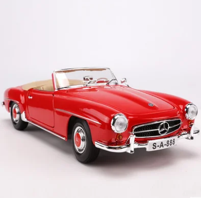 Модель автомобиля Maisto 1/18 1955 Mercedes Benz 190SL| |