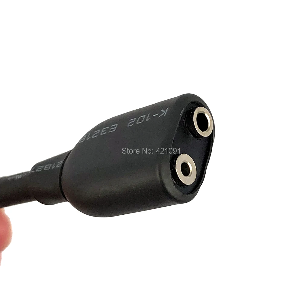 Радио Baofeng UV-9R Plus Talkie-Walkie Adapter кабель к 2 Pin Подходит для UV-5R BF-888s наушники для портативной рации Mic аксессуары