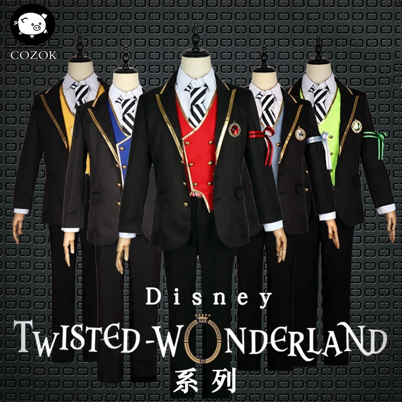 

Game Twisted Wonderland Cosplay Costume Halloween Costumes Uniforms Twisted Wonderland Riddle Floyd Lilia Cosplay