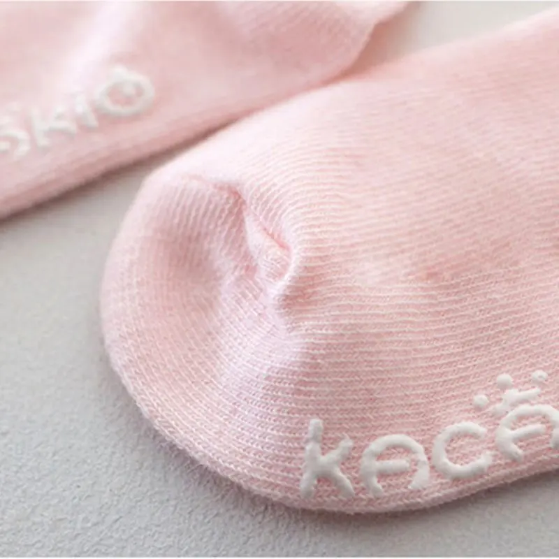 

New Fashion Baby Girls Lovely Soft Cotton Anti Slip Socks Kids High Knee Child Hosiery Warm Baby Wear Socks