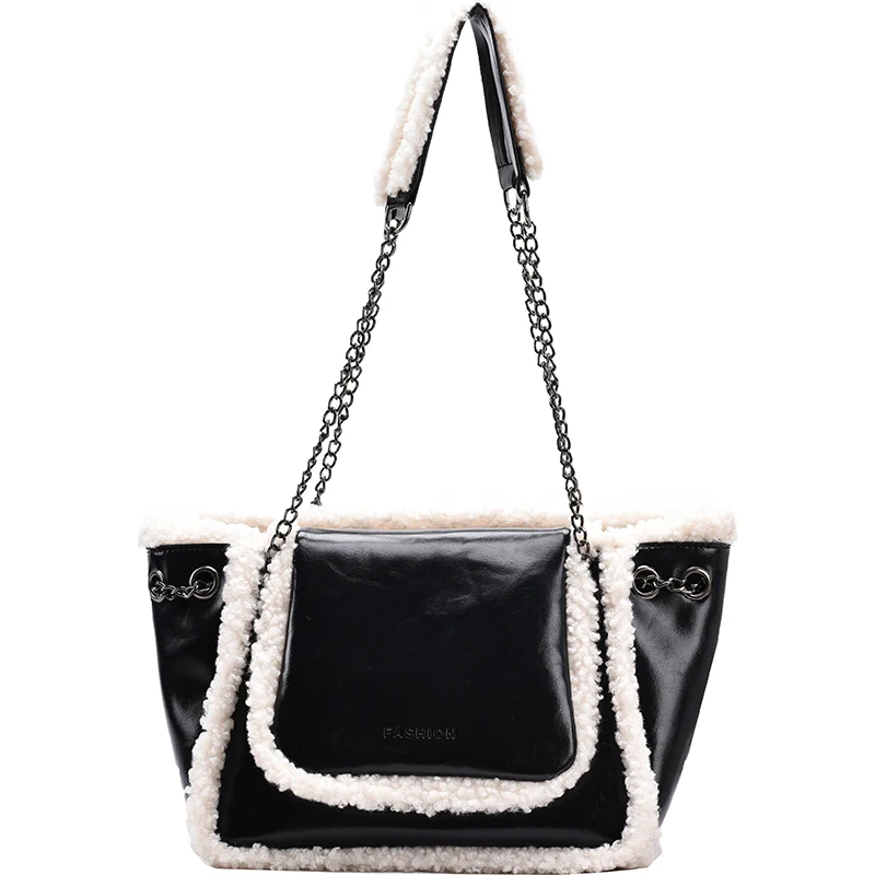 

Vintage Large Tote bag 2020 Winter New High-quality PU Leather Women's Designer Handbag High capacity Shoulder Messenger Bag