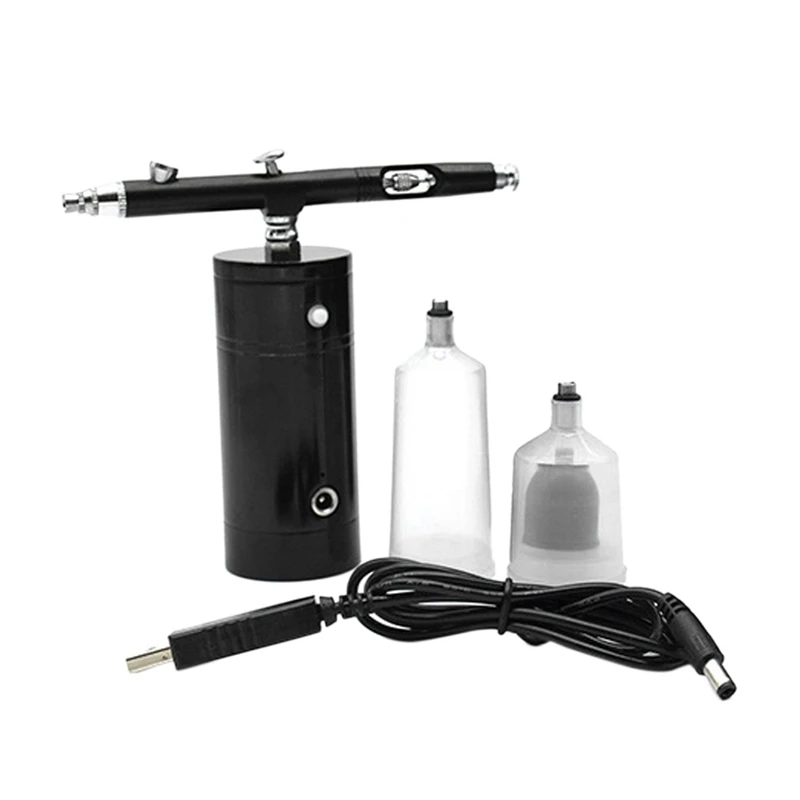 

Multi-Purpose Mini Airbrush Set Spray Pump Gen Pen Air Compressor Kit Portable Air Brush Set Art Painting Spray Model