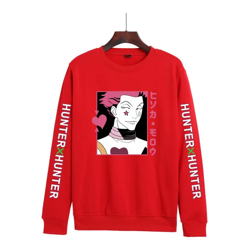 

Winter Hunter x Hunter Hoodies Killua Hoodie Unisex Killua Zaoldyeck Long Sleeve Loose Hooded Sweatshirt Autumn Hoody Pullover