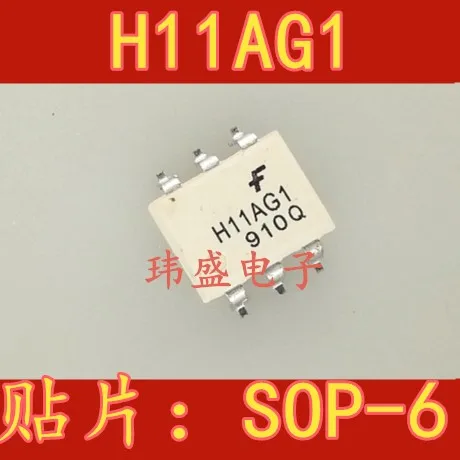 

10 шт., H11AG1 SOP-6 H11AG1M H11AG1SR2M
