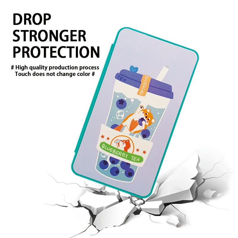 Игровой карточный чехол 24 в 1 для Nintendo Switch складной с кубическим рисунком NS Parts |