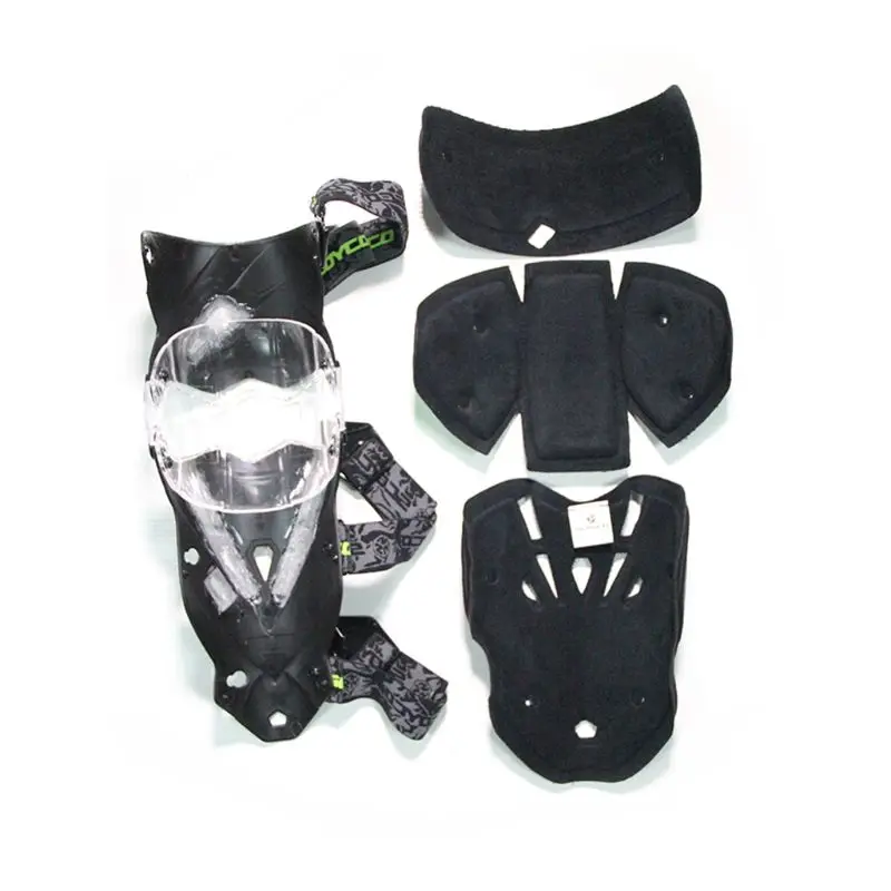 

2pc Motorcycle Knee Pads CE Motocross Knee Guards Motorcycle Protection Knee Protector Racing Guards Safety Gears Race B