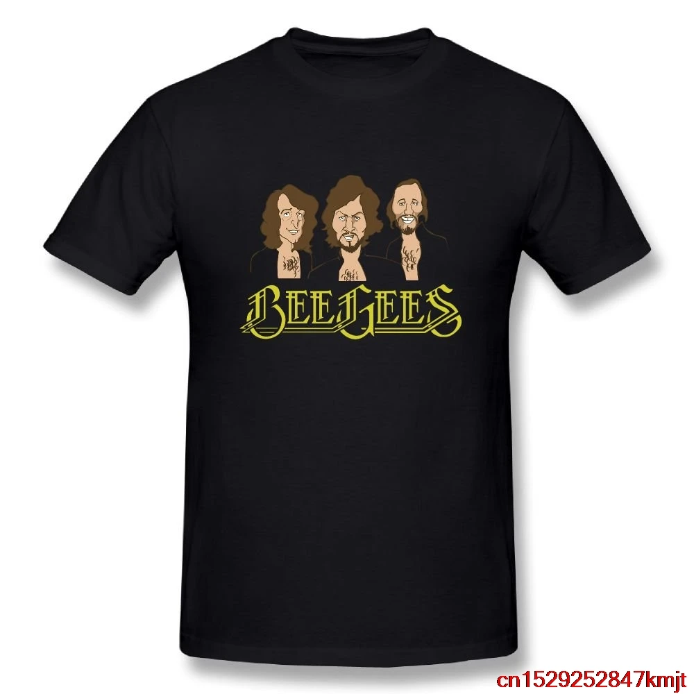 Loyd D мужские классические Bee Gees TFGHFG рубашки черные|Мужские футболки| |