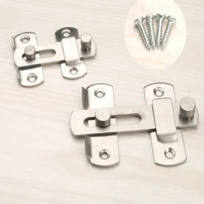 Дверной замок 90 градусов 180 дверная застежка раздвижная дверь сарая защелка