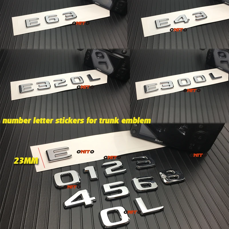 Автомобильный Стайлинг Комплект кузова автомобиля багажник Буквы Знак Эмблемы