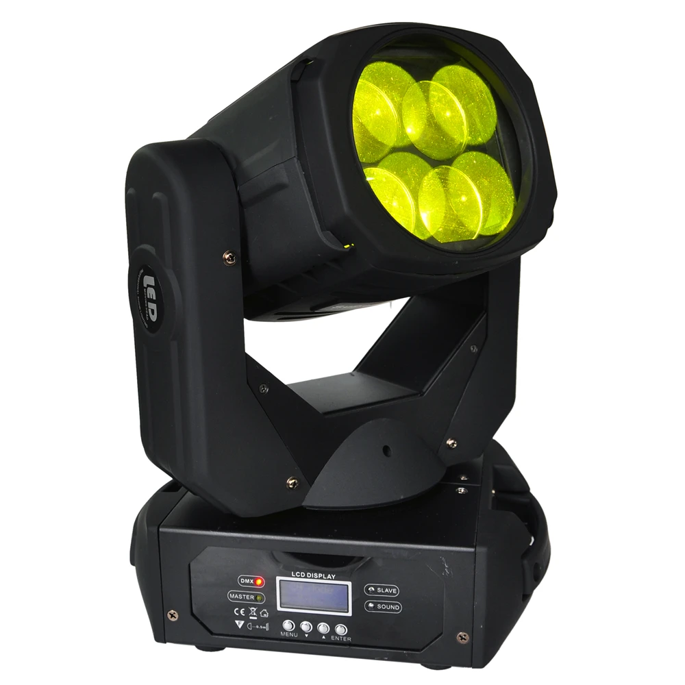 Лидер продаж пробный светодиодный светильник с подвижной головкой 4x25 Вт цветное