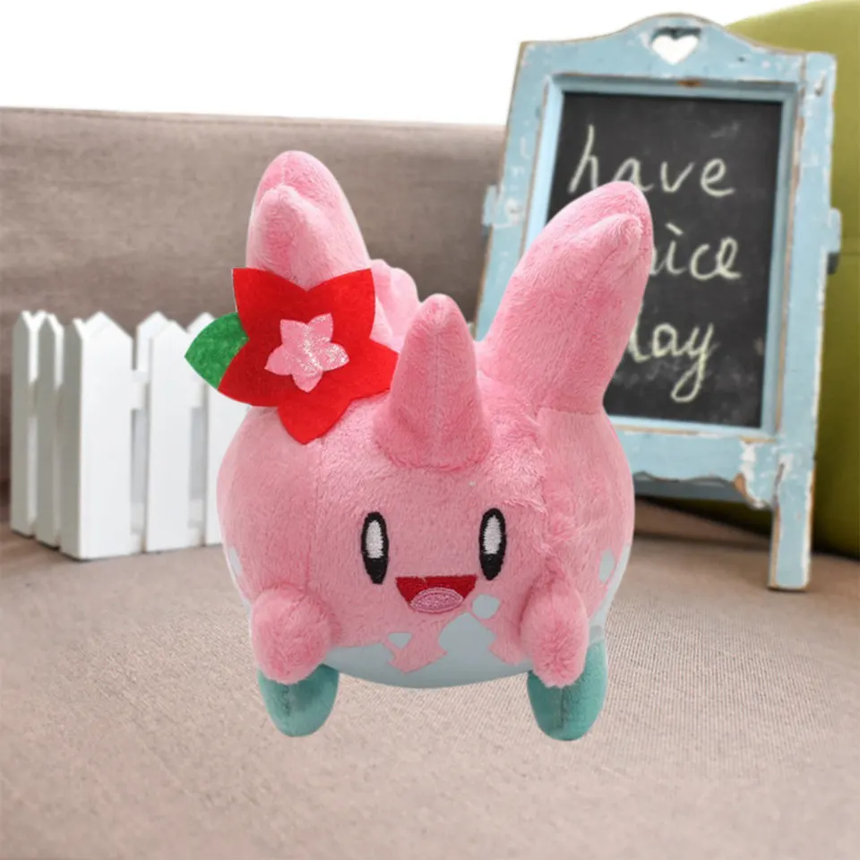 17 см японская аниме Кукла драконит плюшевые игрушки Peluche куклы мягкие животные сидящие Куклы Kawaii желтый милый Рождественский festy - Цвет: Corsola