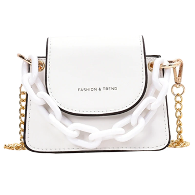 

New bag fashion 2020 Sac vert femme Sweet clutch purse small square bag chain messenger shoulder bag Mini female tasche sommer