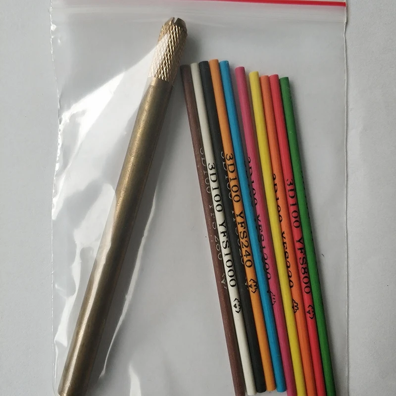 

(10x Fiber Whetstone,1x Copper Clip)D3 Round 3x 100mm Fiber Whetstone