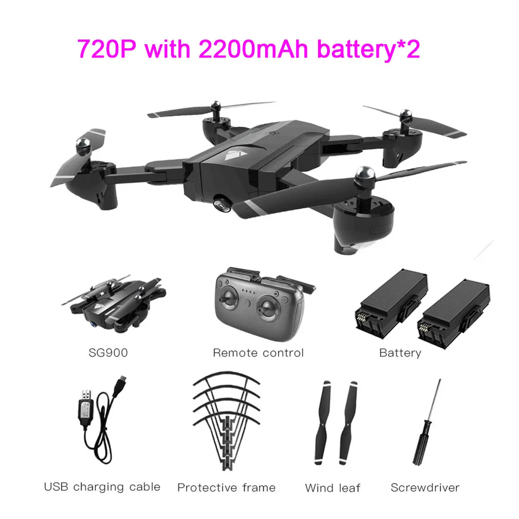 SG900 4K Дрон двойная камера HD 22mins полёт Профессиональный FPV RC gps Дрон фиксированная точка высота удержания Дрон VS gps SG900S - Цвет: SET 25