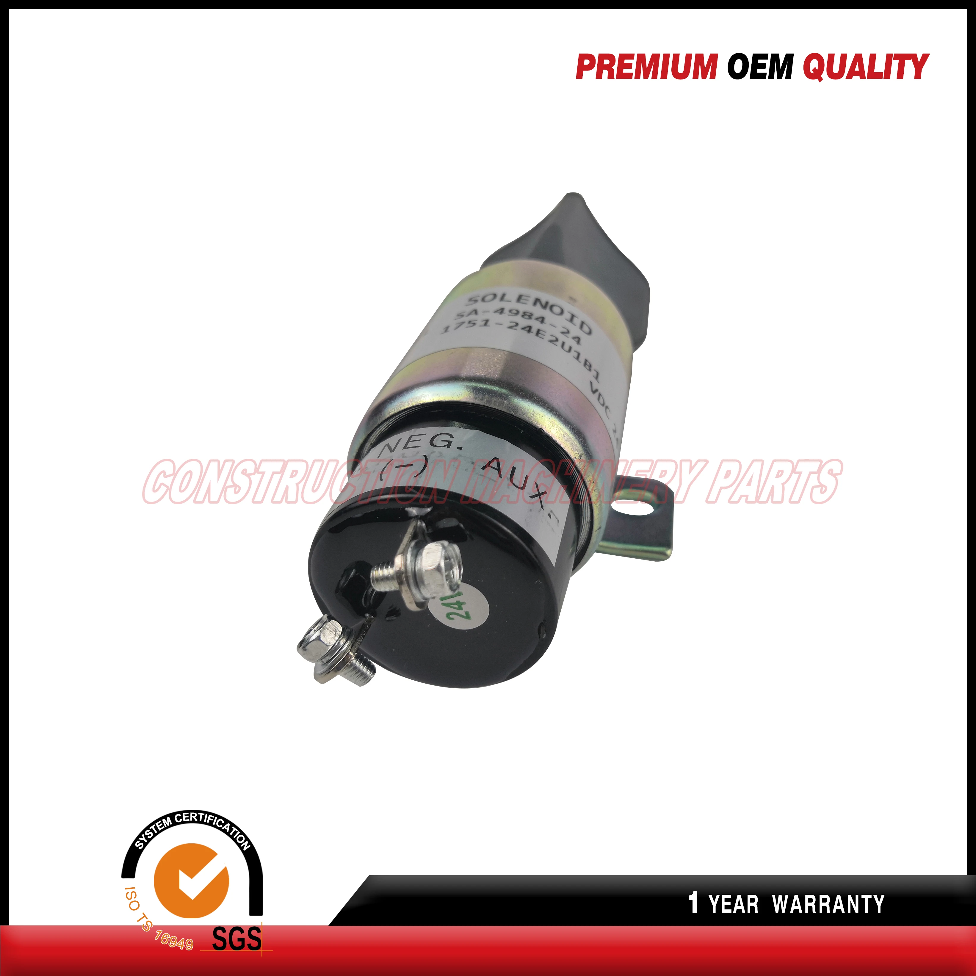 SA-4984-24 1751-24E2U1B1 электромагнитный клапан отключения подачи топлива для C UMMINS |
