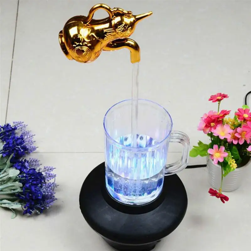 Подарок на день отцов волшебная кружка красочный светильник имитация воды