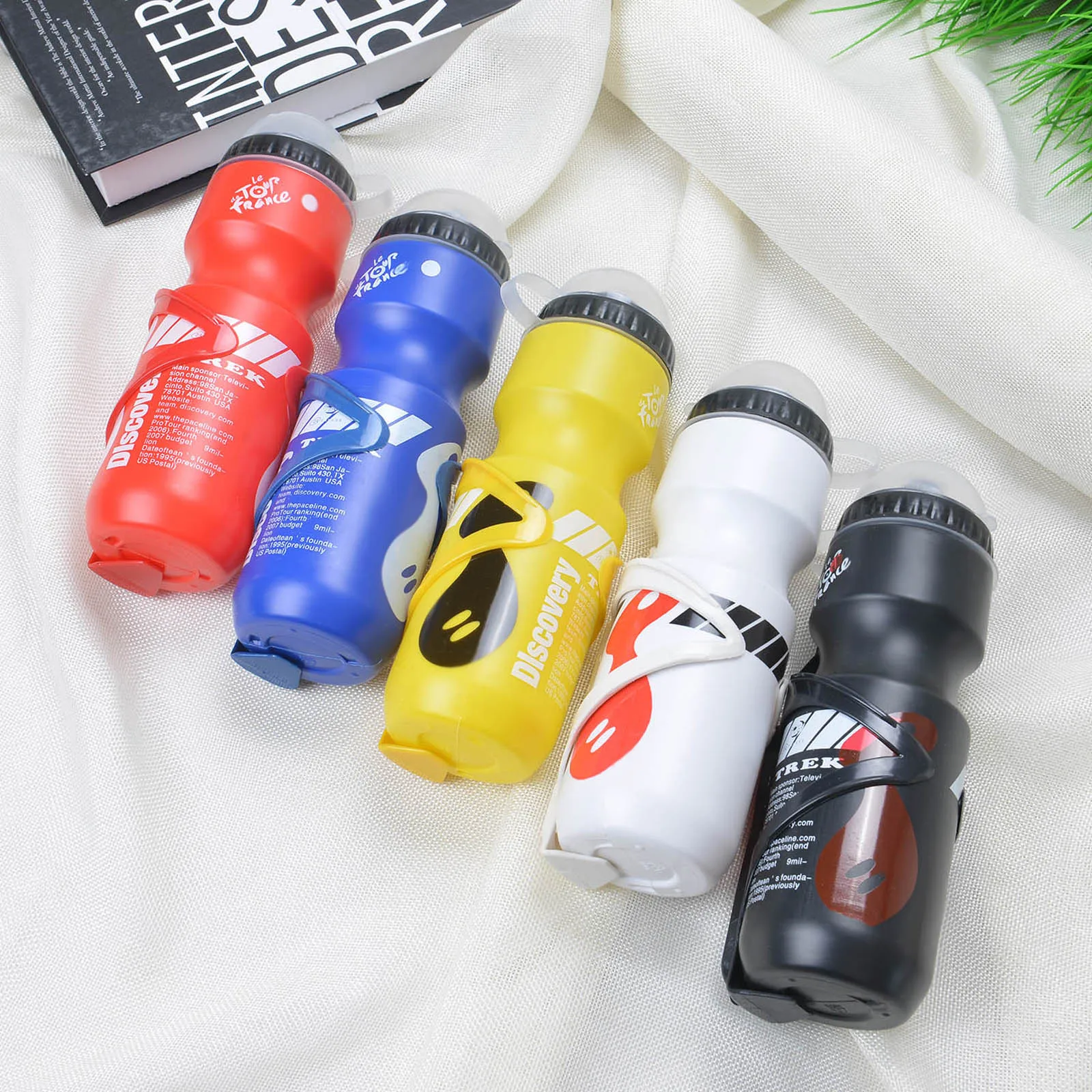 Бутылка для воды 750 мл горного велосипеда велоспорта + держатель бутылки