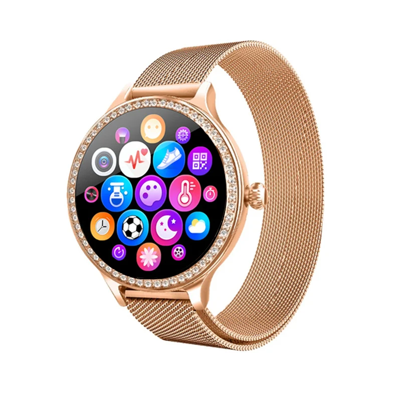 

Smartwatch Women's Fashion Wrist Watch Female Menstrual Reminder Breath Training Message Push Fitness Clock Connect Android IOS