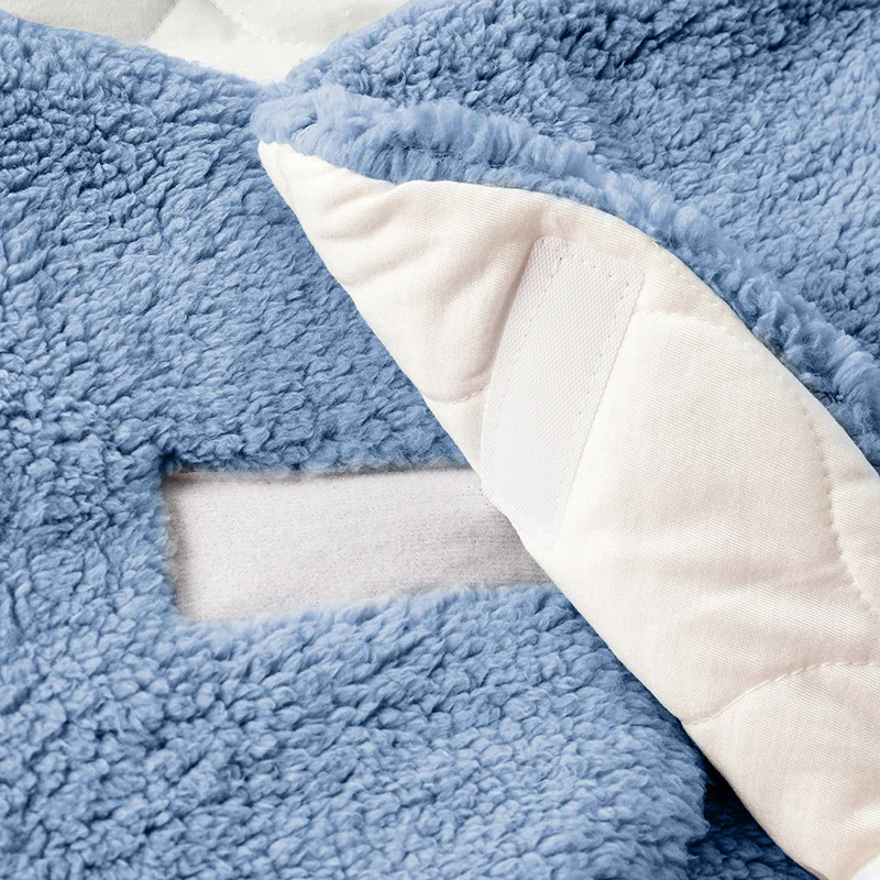 Hibobi-sacos de dormir c&aacute;lidos de invierno para beb&eacute; reci&eacute;n nacido, envoltura suave para cochecito, algod&oacute;n grueso para beb&eacute; de 0 a 9 meses-2