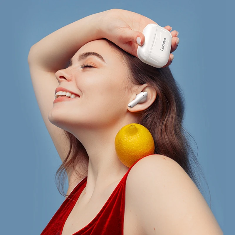 

Lenovo LP2 TWS Wireless Earphone Bluetooth 5.0 Stereo B In-Ear Earbuds Noise Cancelling Sports Headset with Mic