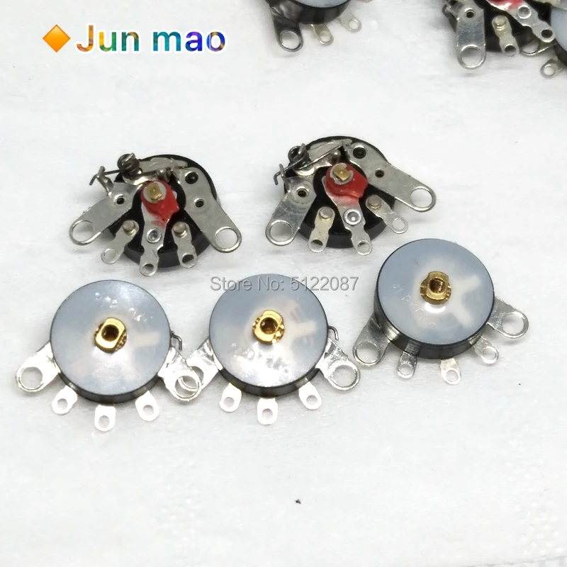 Радиопотенциометр прямого угла 10 шт./лот RV12MM B503 B103 B50K B10K усилитель мощности