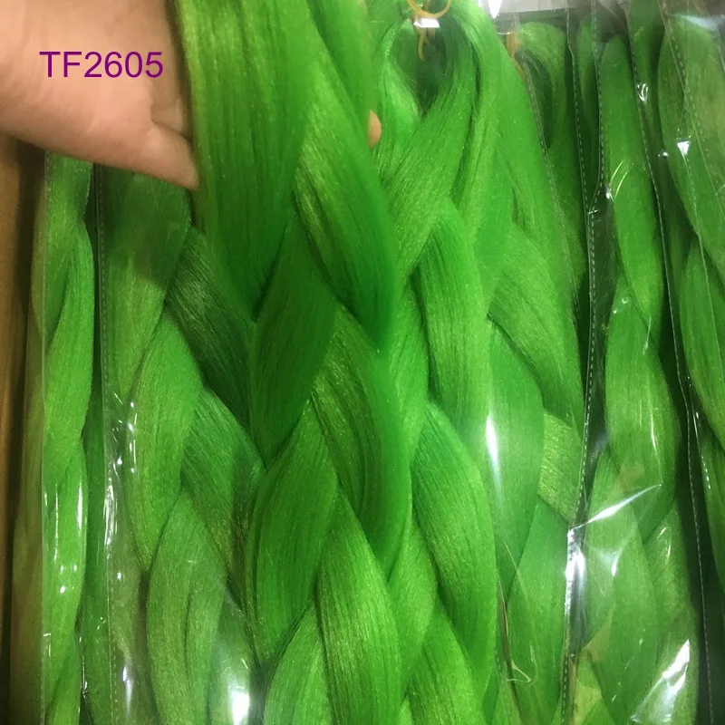Desire for hair, 1 упаковка, 24 дюйма, 100 г, синтетические огромные косички, цвет Омбре, черный, серый, бордовый, косички для наращивания волос - Цвет: T1B/530