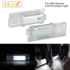 2 шт. светодиодный SMD Подсветка салона ног загрузки двери автомобиля свет любезно лампы для Alfa Romeo 147 159 Giulia Mito автомобиль Brera Spider Джульетта