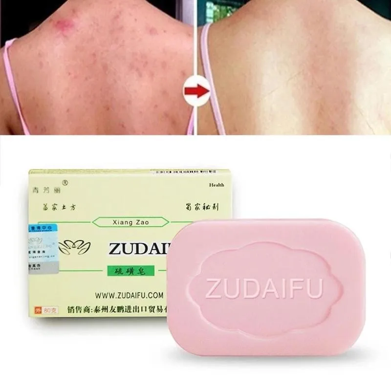 

ZUDAIFU Sulfur Soap Anti Fungus Bath Whitening Soap Skin Care Whiten Moisturiz Clean Face Body Anti Fungus Soap