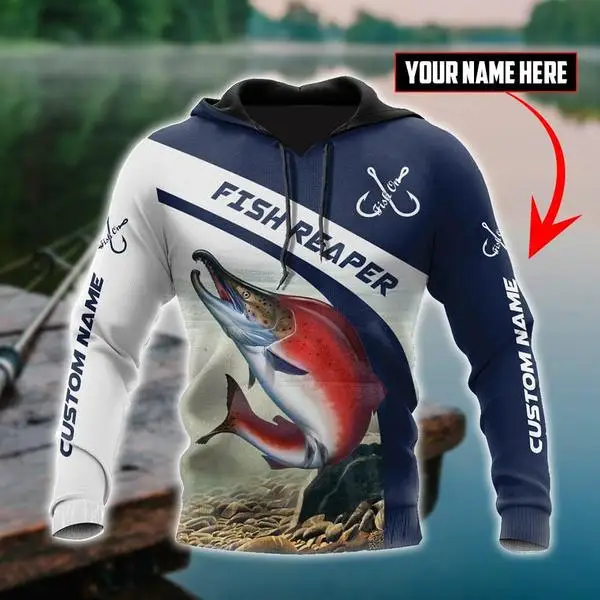 

New Fishing Hoodie Animal Hunting 3D Printing Sweatshirt Men's Women's Fashion Zip Hoodie Harajuku Streetwear Camouflage Jacket