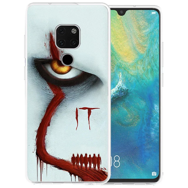 Мягкий силиконовый чехол для телефона Pennywise Клоун ужас это Huawei Y8P Y5P Y6P P10 Mate 10 20 Lite