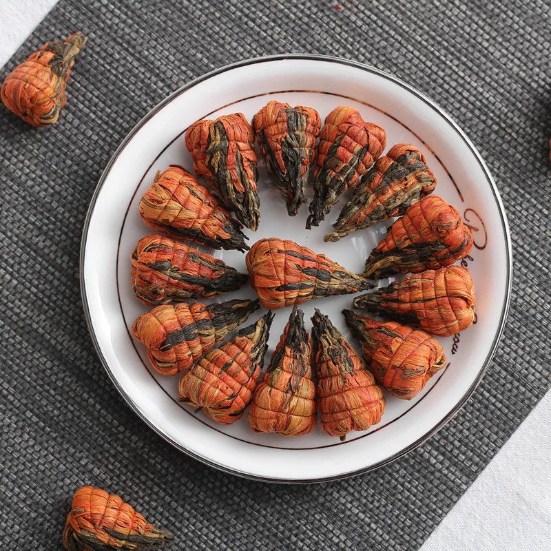 

2022 Early Spring Lily Pagoda Yunnan Dianhong Black-Tea New Taste and New Product Beauty Health Weight Lose