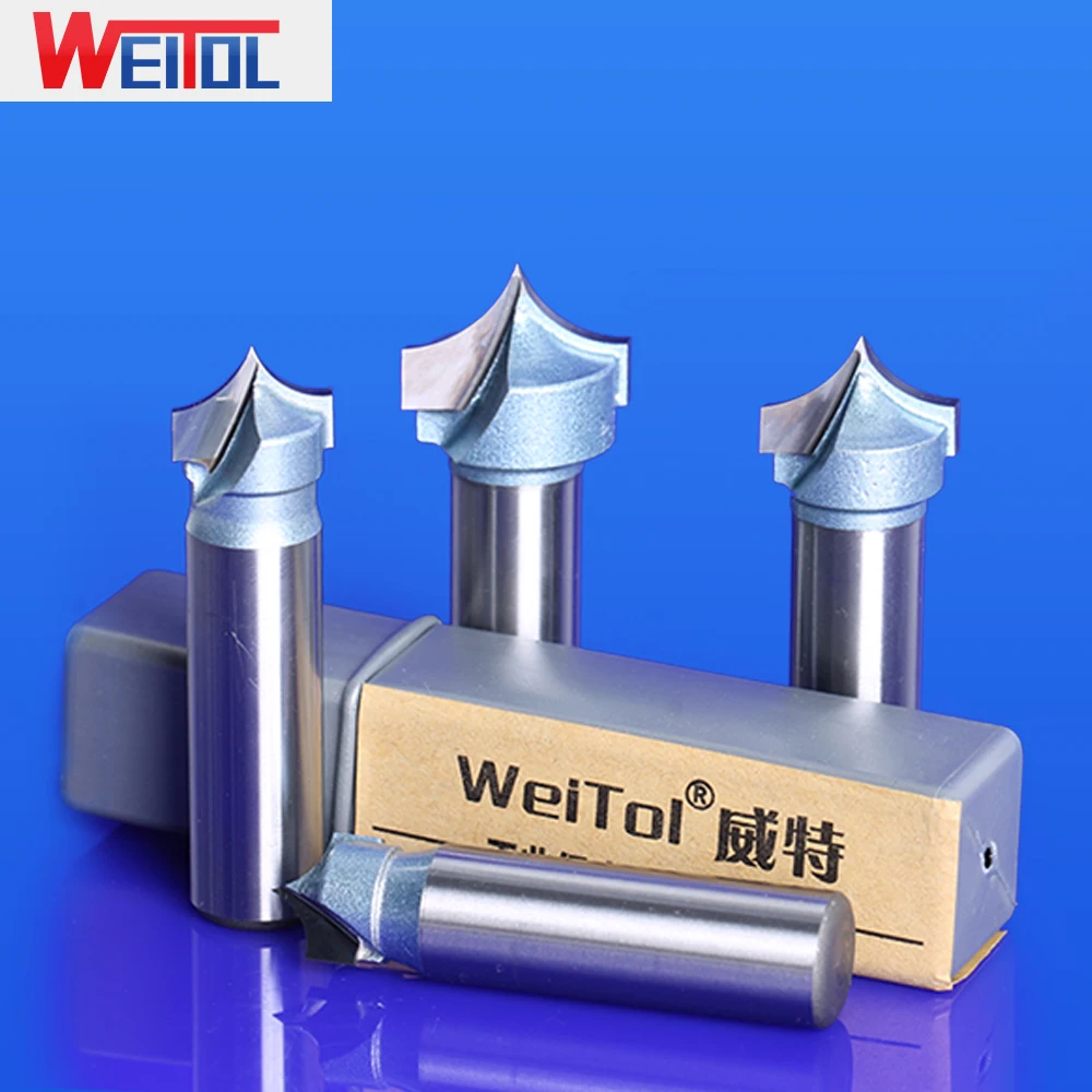 WeiTol 1 шт. 1/2 дюймовый формирователь инструменты для резьбы по дереву V образный