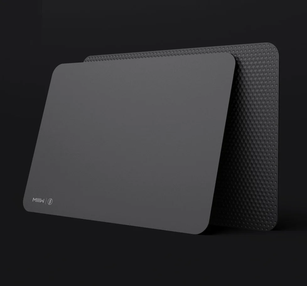 Ультратонкий коврик для мыши Xiaomi MIIIW 2 35 мм минималистичное дно нескользящий
