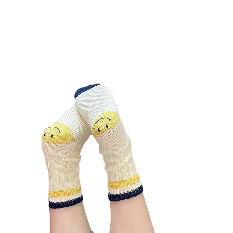 

Men's socks, women's socks, smiley face cotton socks, fashion casual socks, creative personality socks, couple socks kawaii