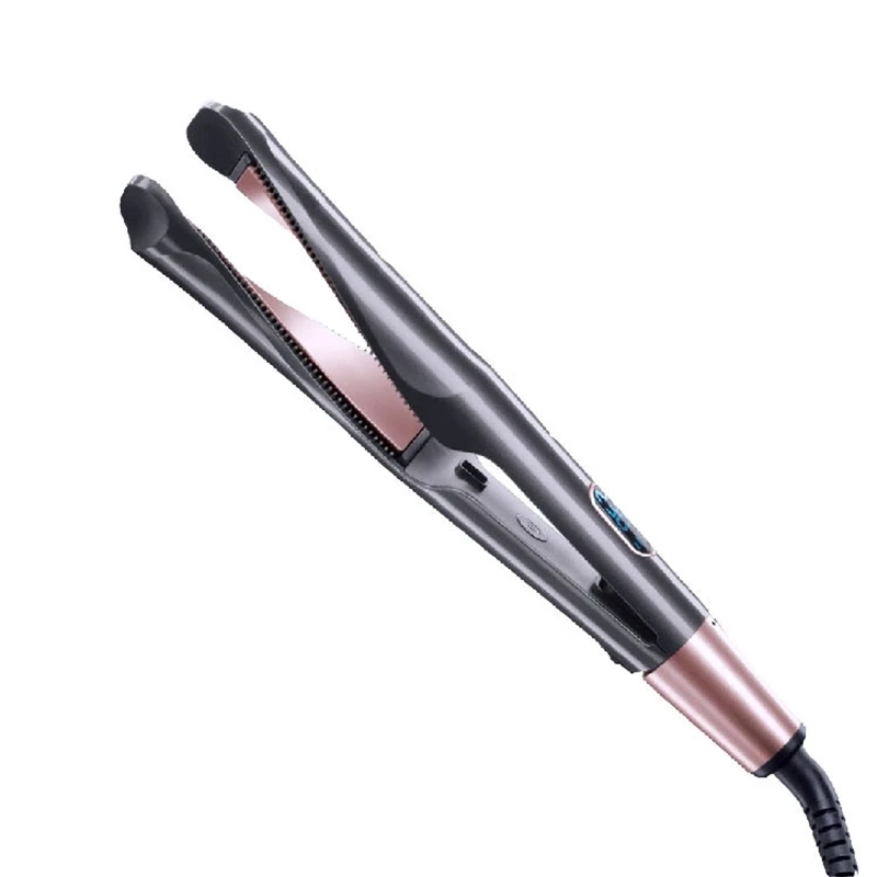 

New Spiral Twist Curling Bar Rotary Curler Automatic Straightening Hairdressing Electric Heating Splint Curling Dual Purpose