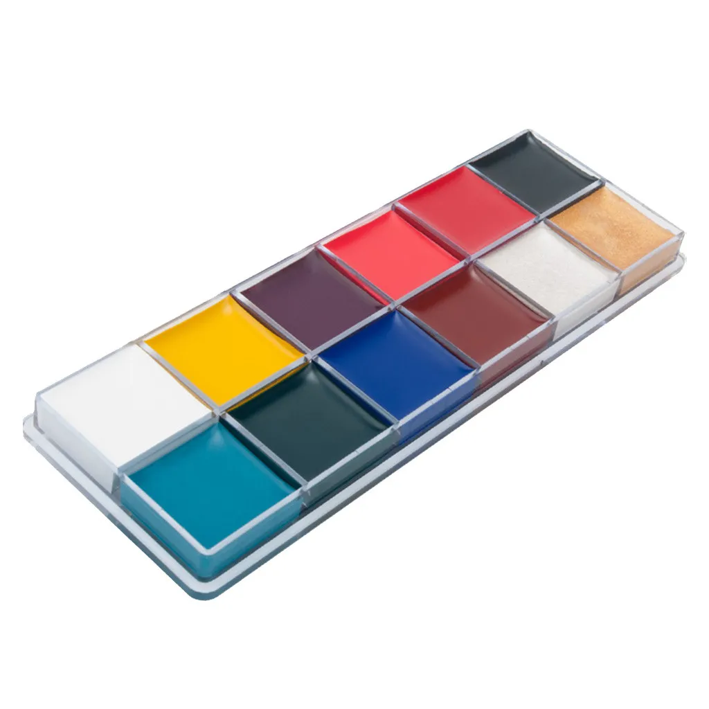 Набор для макияжа на Хэллоуин 12 цветов | Красота и здоровье