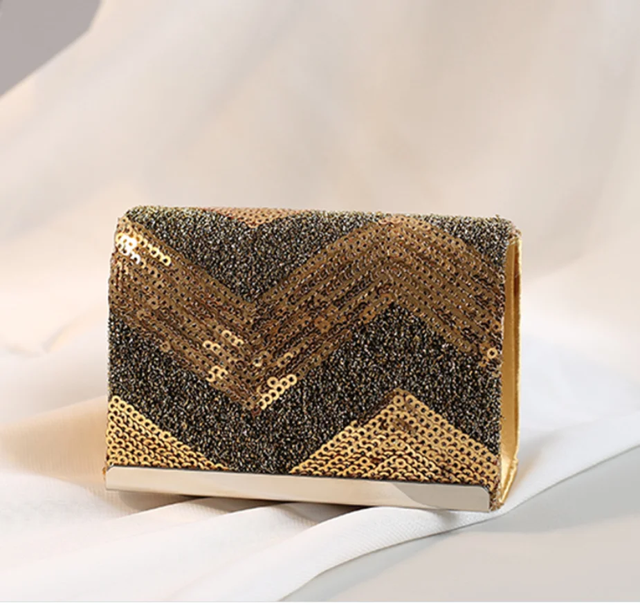 

XIYUAN Women flap Handbags Evening Bags Ladies Clutches bags Chain Shoulder Crossbody messenger Bag for wedding party gift