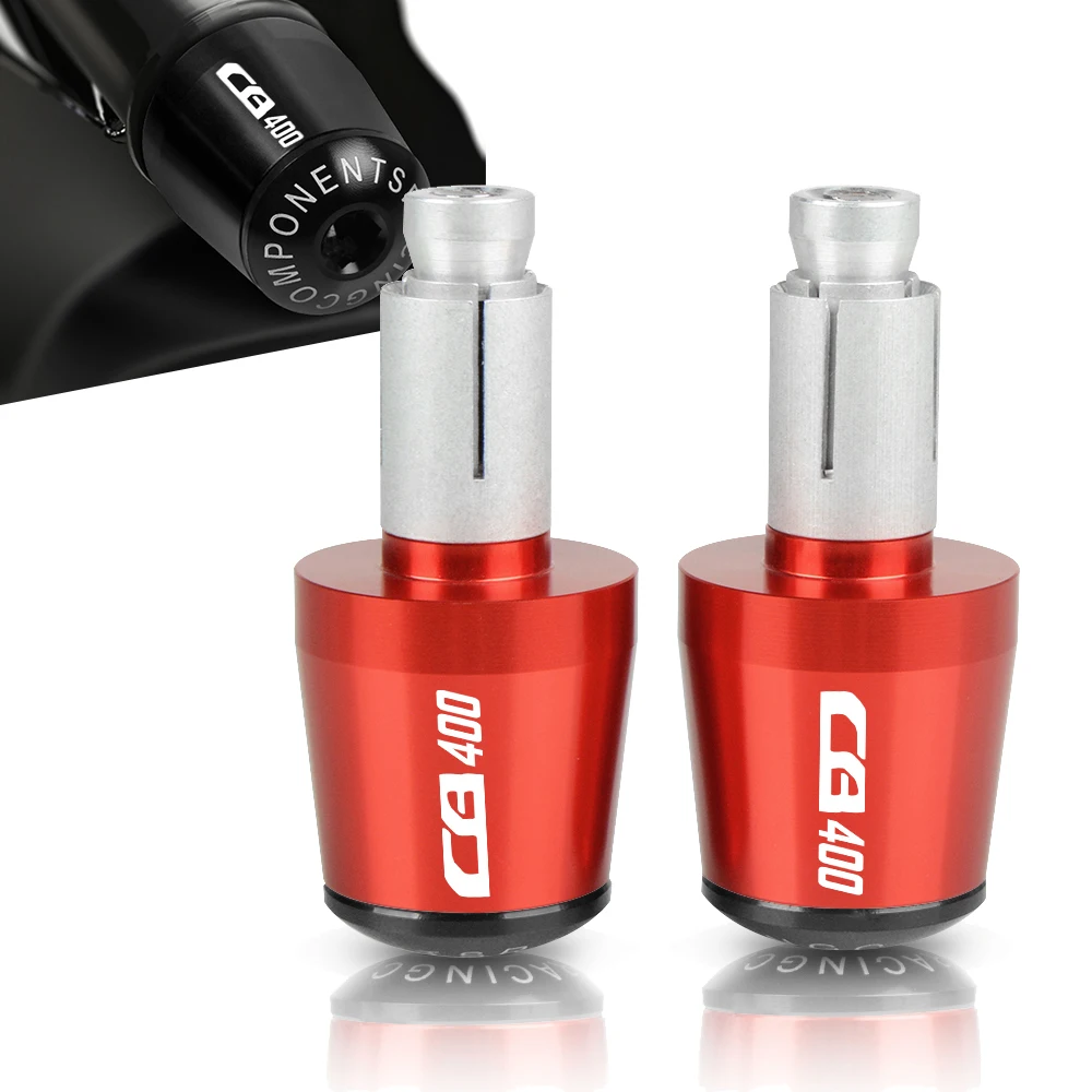 Мотоцикл 7/8 &quot22 мм Руль ручками рукоятка конец Кепки для Honda CB400SF сертификатом от