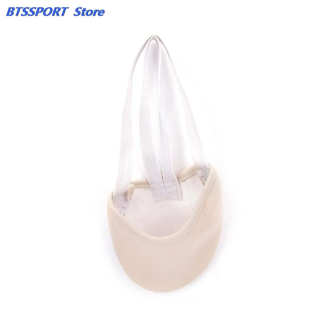 Балетные туфли из искусственной кожи с полуподошвой танцевальные тапочки для