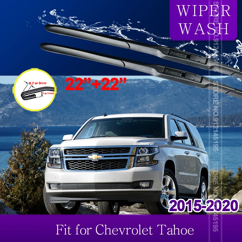 

Car Wiper Blade for Chevrolet Tahoe MK4 GMC Yukon 2015 2016 2017 2018 2019 2020 Front Windscreen Wipers Car Accessories