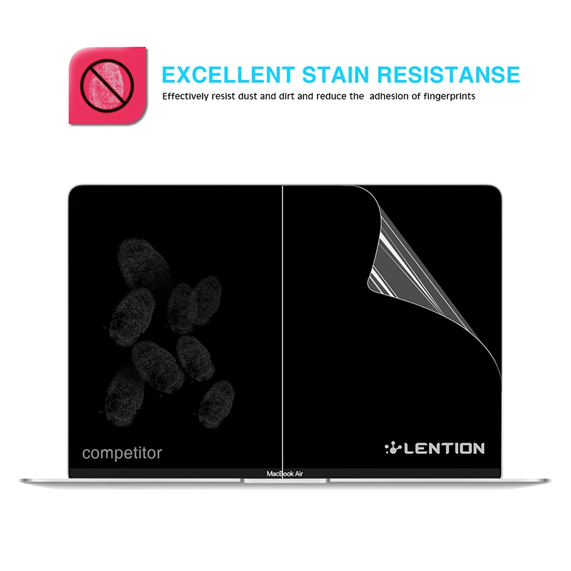 Защитная пленка Lention для нового Macbook Air 13 11 6 12 дюймов MacBook pro 15 3 чехол MacBook|Наклейки