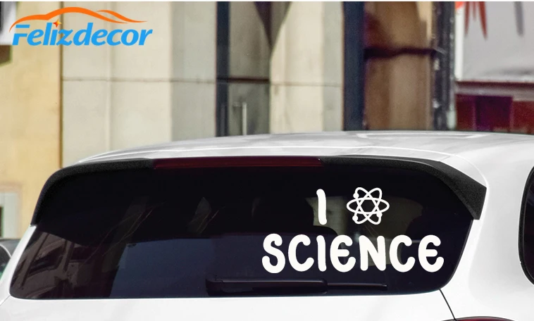 I Atom Science любовь исследование работы автомобиля кузова наклейки для окна двери