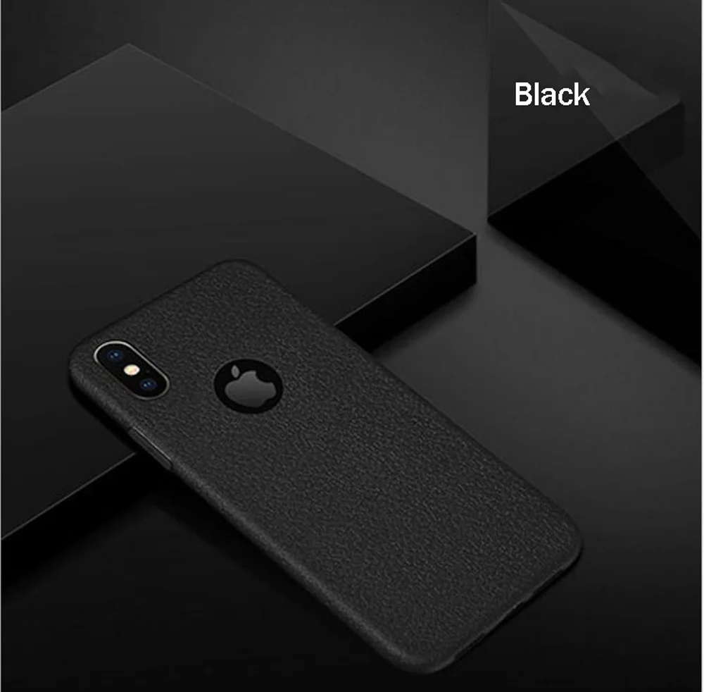 Ультра тонкий чехол для телефона s для iPhone 6S 6 7 8 Plus XS Max, кожаный мягкий силиконовый чехол из ТПУ для iPhone XR X