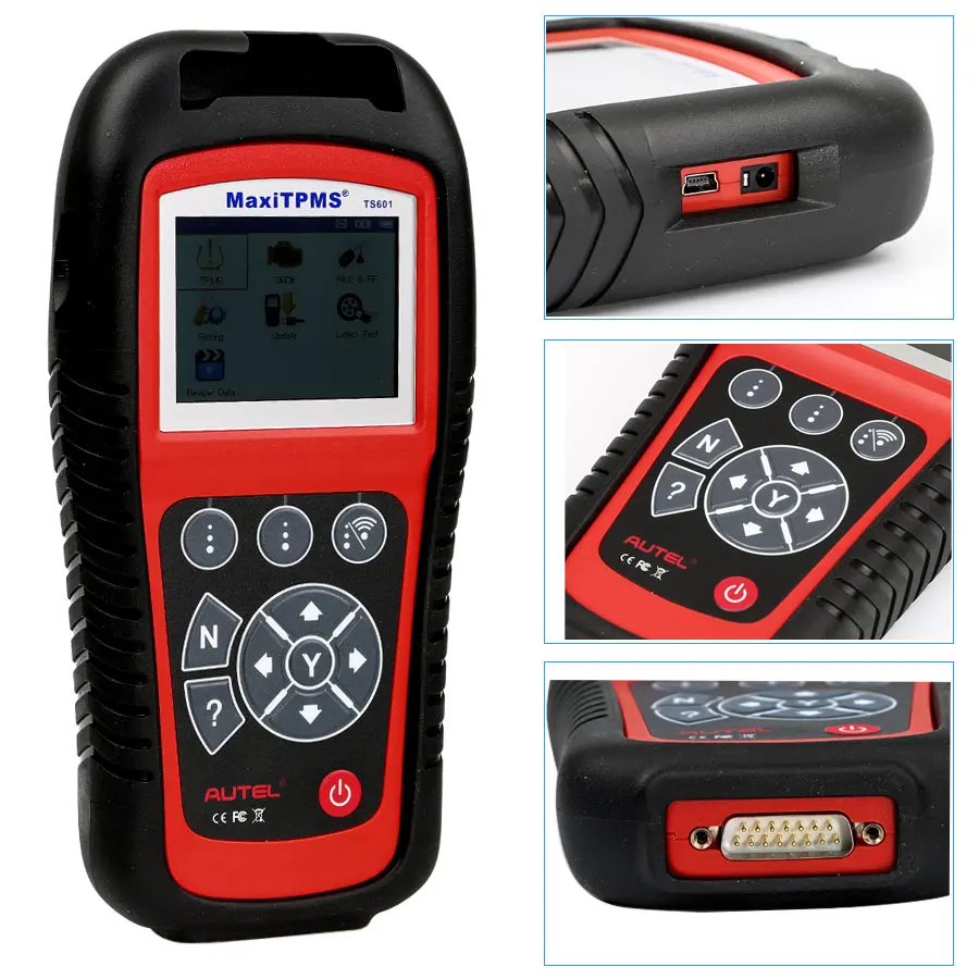Autel MaxiTPMS TS601 TPMS инструмент для переобучения программирования датчиков OBDII сканер