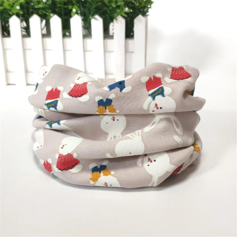 Новинка узор в горошек рисунки флагов машин звезд медведей кроликов шарфы для