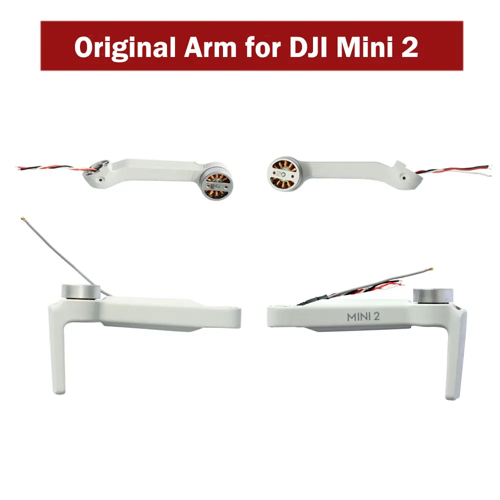 

Оригинальный Новый DJI Mavic Mini 2 левый правый передний задний моторный рычаг Ремонт Запасные части замена аксессуары для дрона